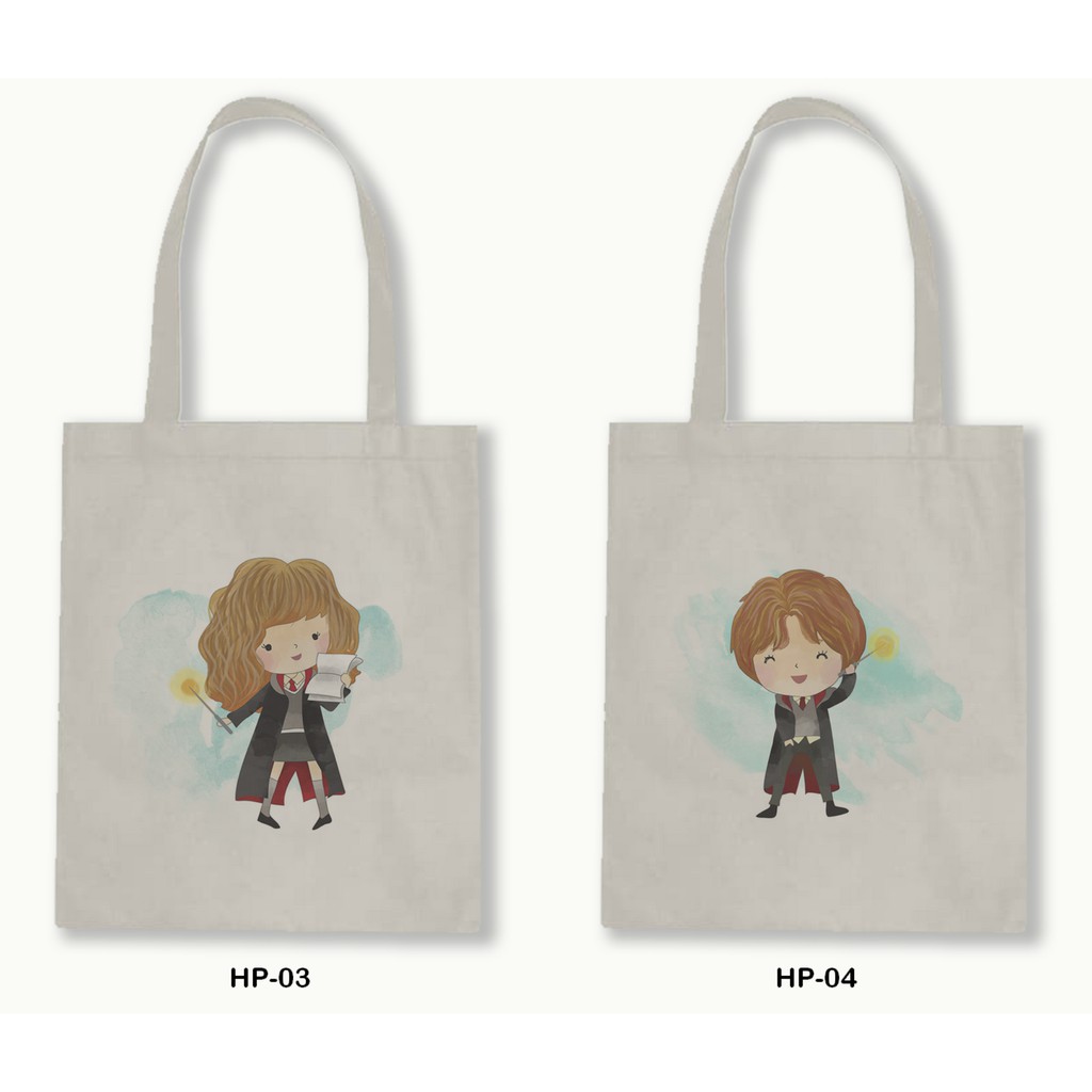 TOTE BAG BLACU 30X40 - HARRY POTTER series.11