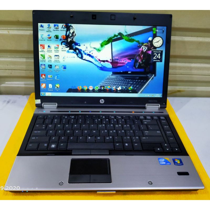 hp ELITEBOOK 8440p i7 Gen 1 Ram 4GB HDD 320GB DVD Camera Wiffi