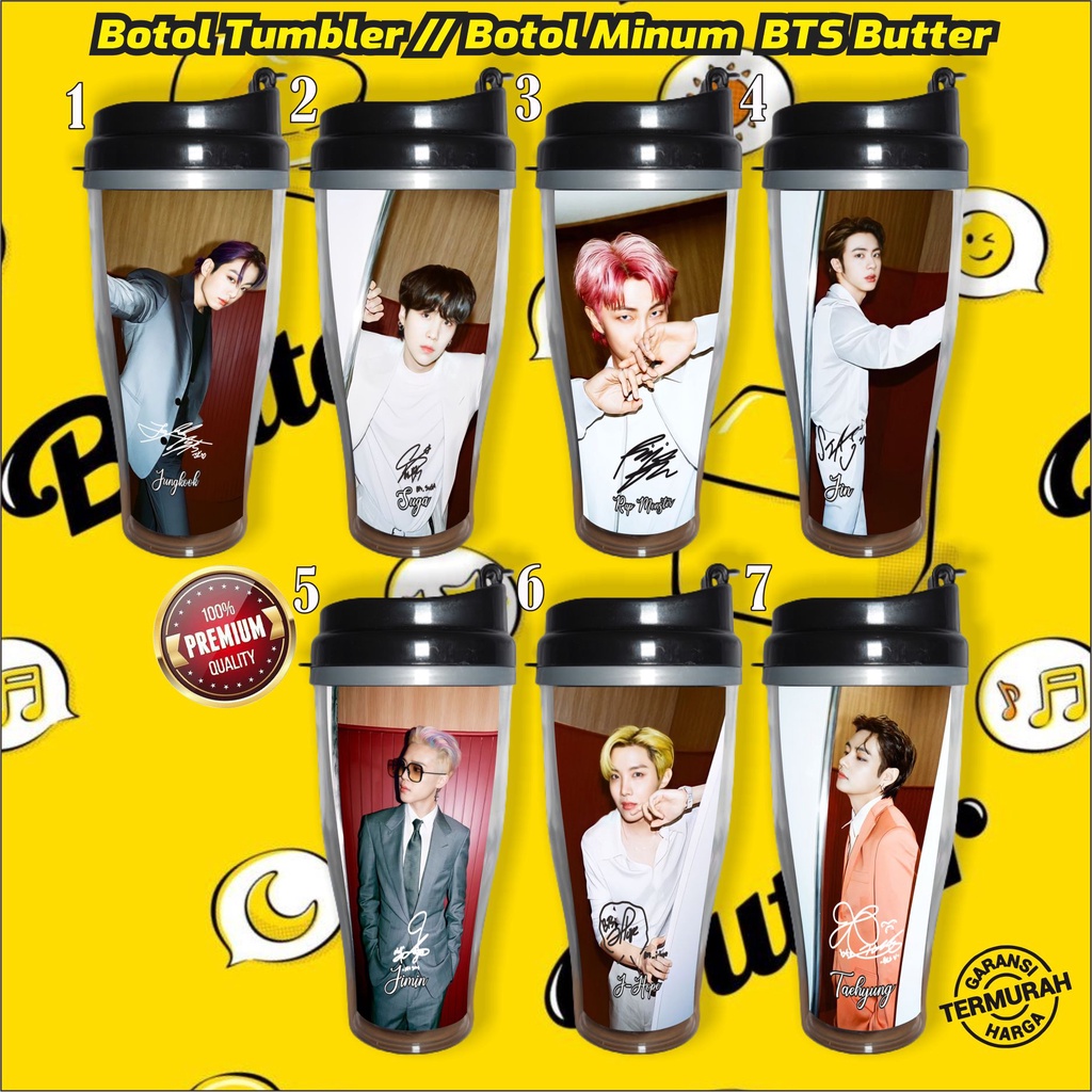 BOTOL TUMBLER // BOTOL MINUM // BTS BUTTER 1