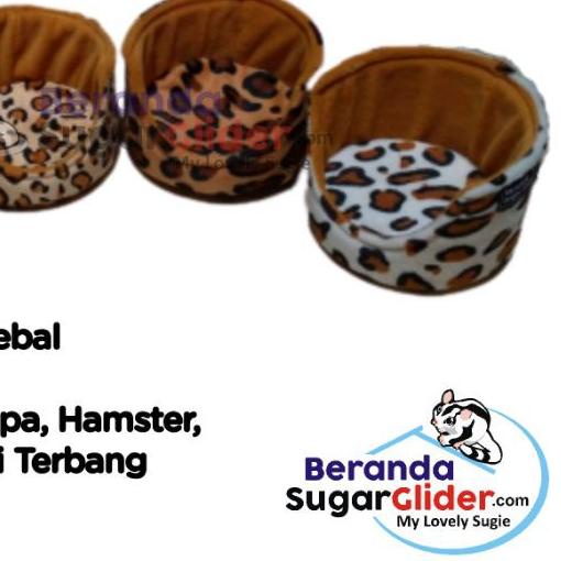 Sleeping Pouch Sofa Kantong Aksesoris Hewan Tempat Tidur Sugar Glider SG Burung Landak Mini
