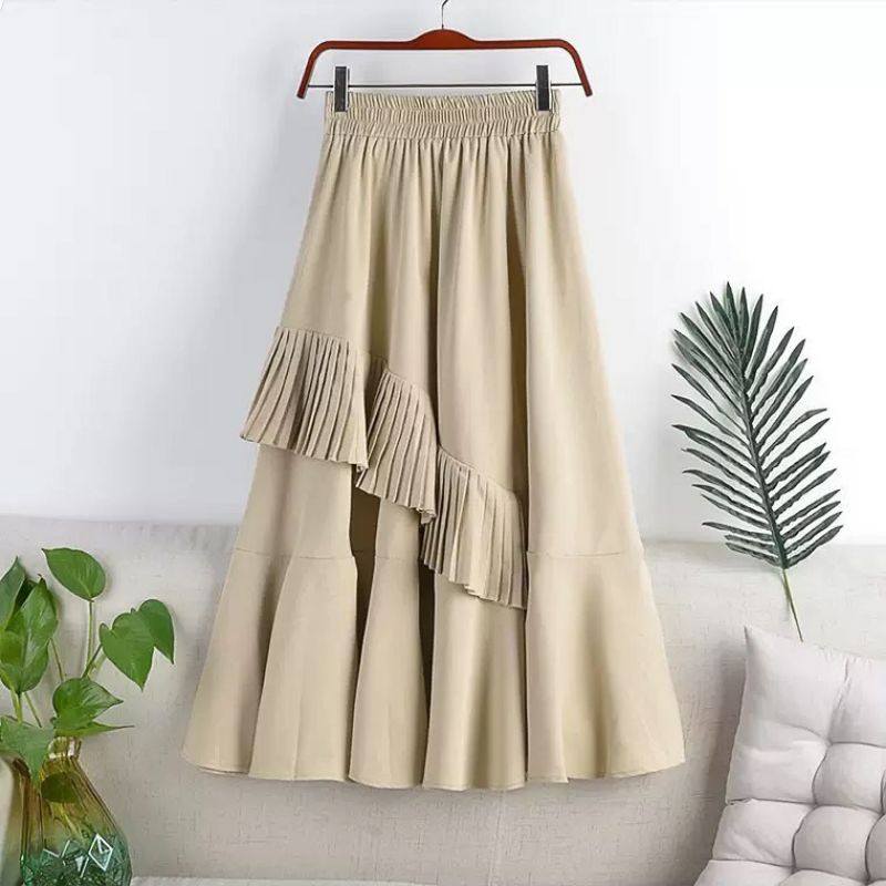 Rok Panjang Wanita Muslim AIDHA SKIRT Terbaru  / Rok Bawahan Kekinian Wanita Hijab Muslim / Rok Mura