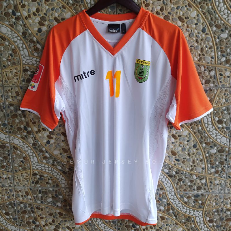 Jersey Liga Indonesia Persibo Bojonegoro Away LPI 2012 Original Mitre