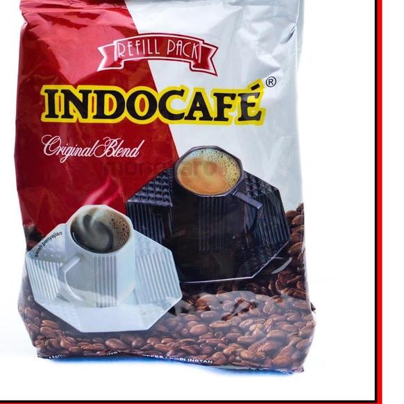 

➥ INDOCAFE Original Blend Refill pack 180 gram Instant Coffee ❈