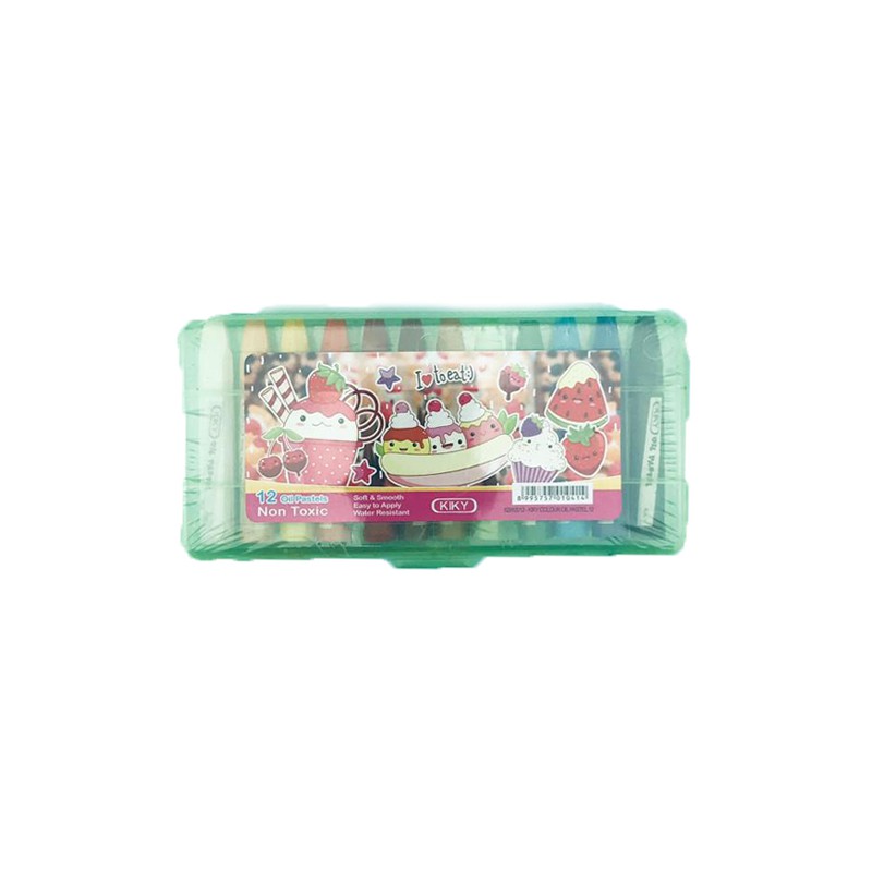 Kiky / Colour Oil Pastel / Krayon / Isi 12 Warna