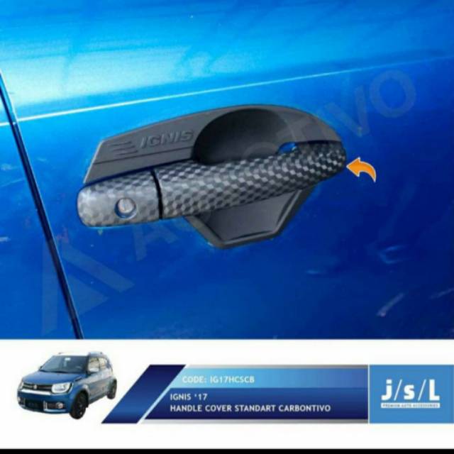 Cover handle mobil Ignis carbontivo jsl