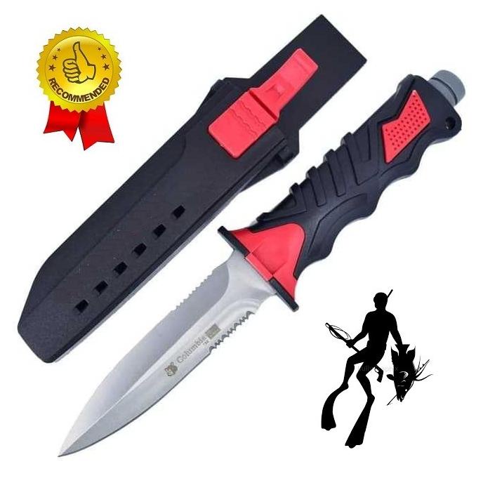 Pisau Selam Diving Knife Stainless Steel Spearfishing Survival Dive