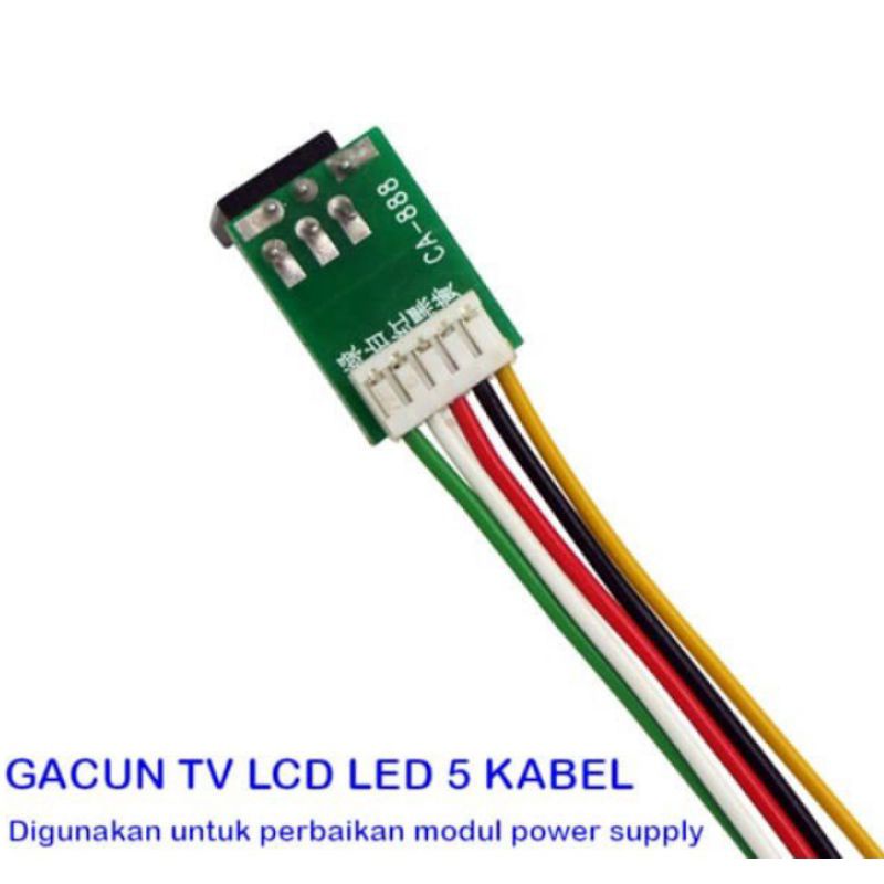 GACUN TV LED LCD 5 KABEL GACUN CA888 TR POWER SUPPLY TV LED LCD