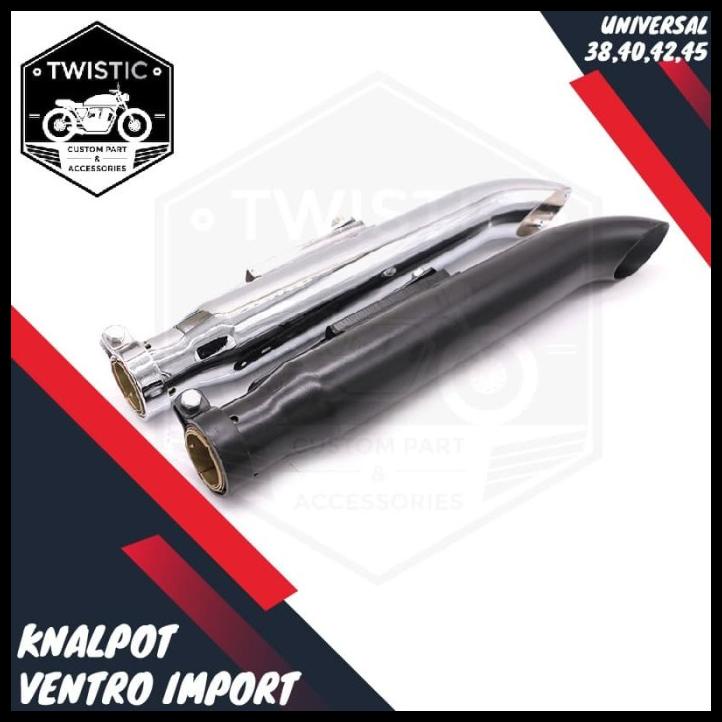 Knalpot Muffler Custom Ventro Motor W175 Benelli Xsr 155 Harley