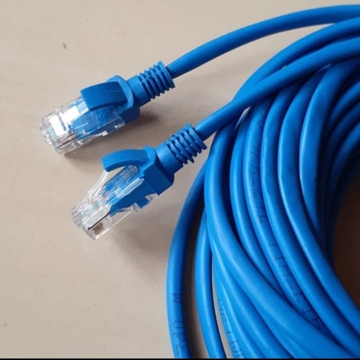 Kabel LAN 10M CAT 5 / Kabel UTP 10 Meter Pabrikan HIGH QUALITY