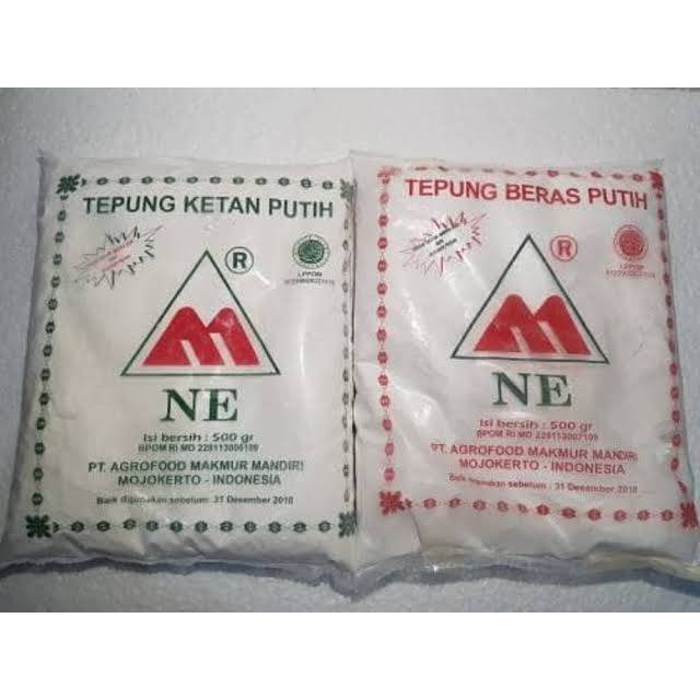 

Tepung ketan putih tepung beras putih NE 500 gram