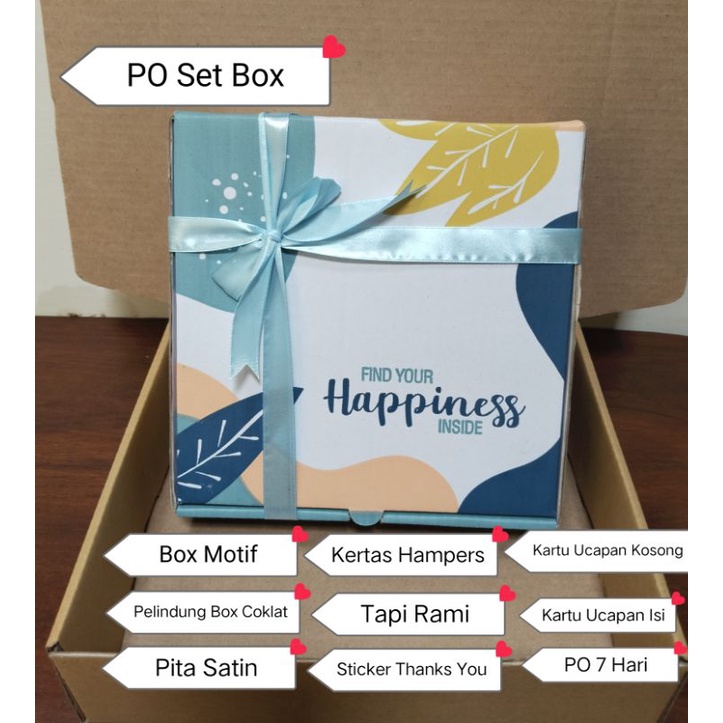 Kardus Hampers Bayi Ulang Tahun Box Kado Parcel Set perlengkapan