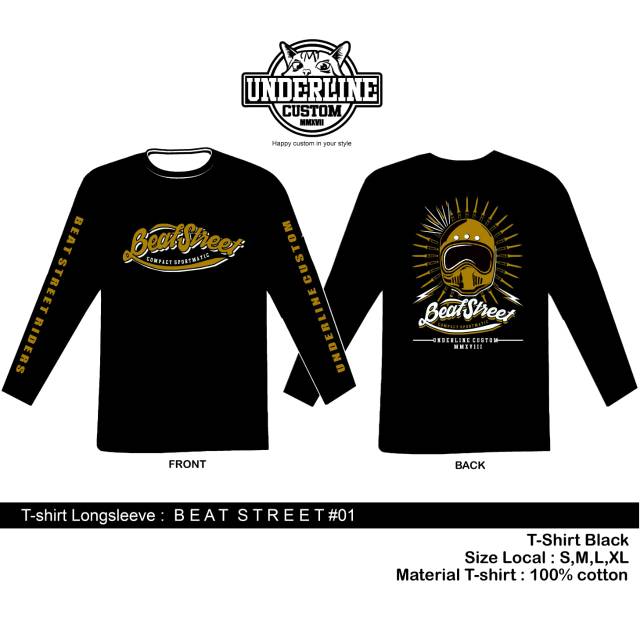 T-shirt long sleeve Beat Street #01
