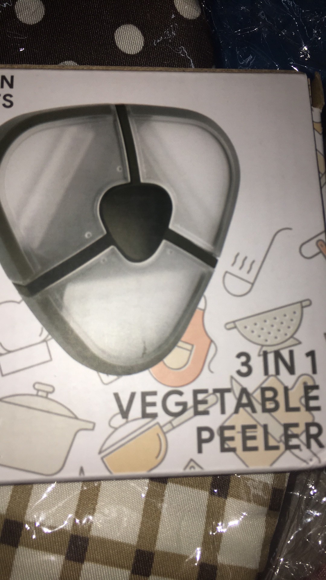 Mic 3 In 1 Peeler Pengupas Buah Dan Sayur Gaya Baru Pengupas Stainless Steel