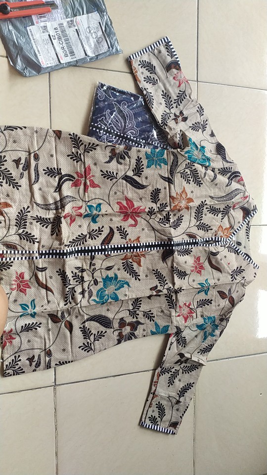 Atasan Batik Blouse Seragam Batik Solo Batik Kantor Baju Batik Wanita Bd  084