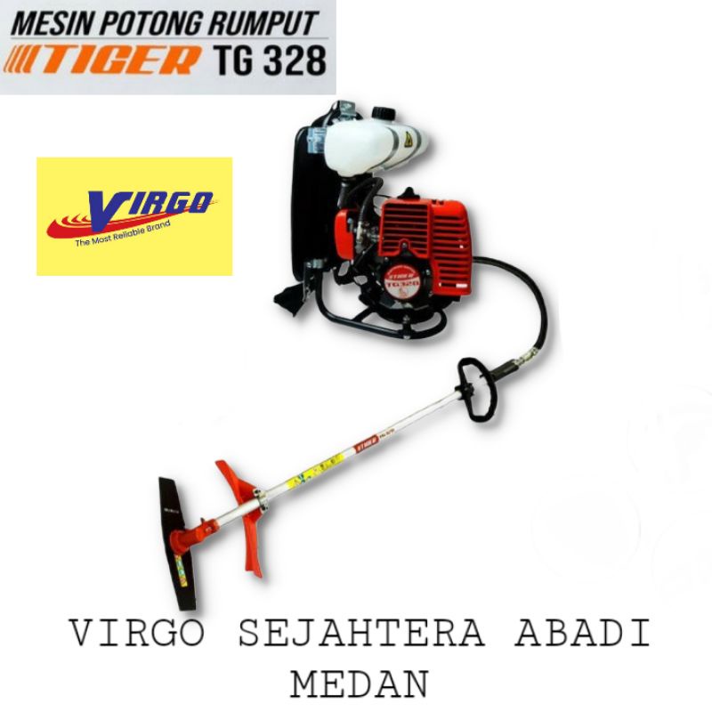TIGER TG328 MESIN POTONG BABAT PANGKAS RUMPUT GRASS CUTTER TG 328 TIGER