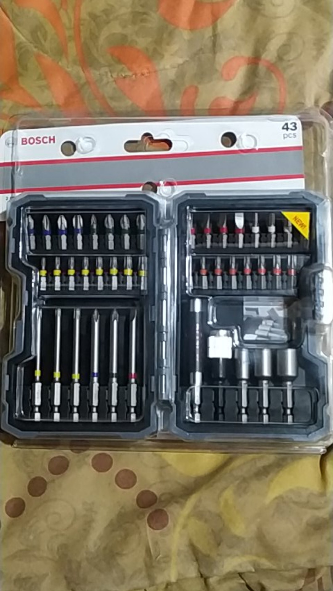 Bosch 43 Pcs Mata Obeng Set / Screwdriver Set