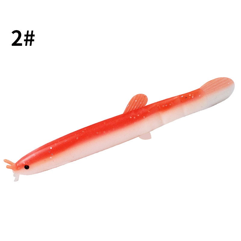 1Pcs Softworm Umpan Pancing Luminous Lifelike Swimbait Fishing Lure 7.5cm 2g Ikan Bass Wobbler Sinking Bait Memancing Tackle