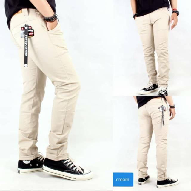 Celana Chino Panjang Original free striker