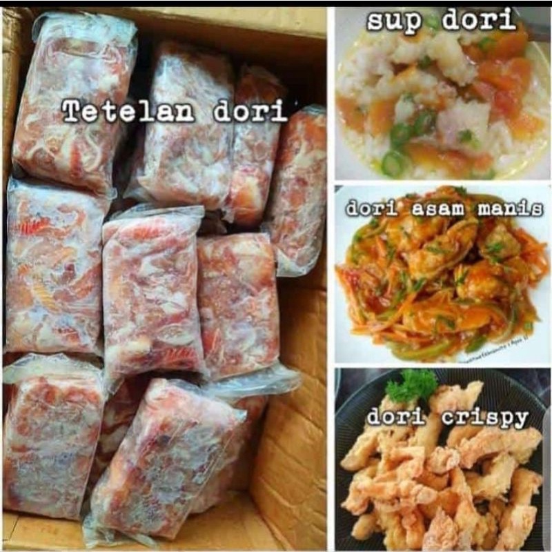 

Tetelan ikan dory 500gr