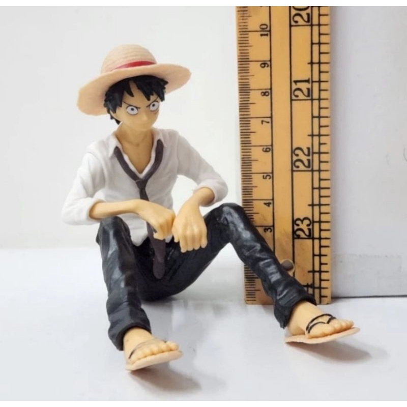 one piece Luffy duduk figure