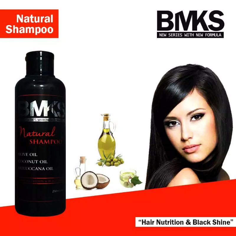 Shampoo Penumbuh Rambut BMKS BPOM ORIGINAL Penebal Penyubur Rambut Bayi Rontok Botak Cepat Permanen