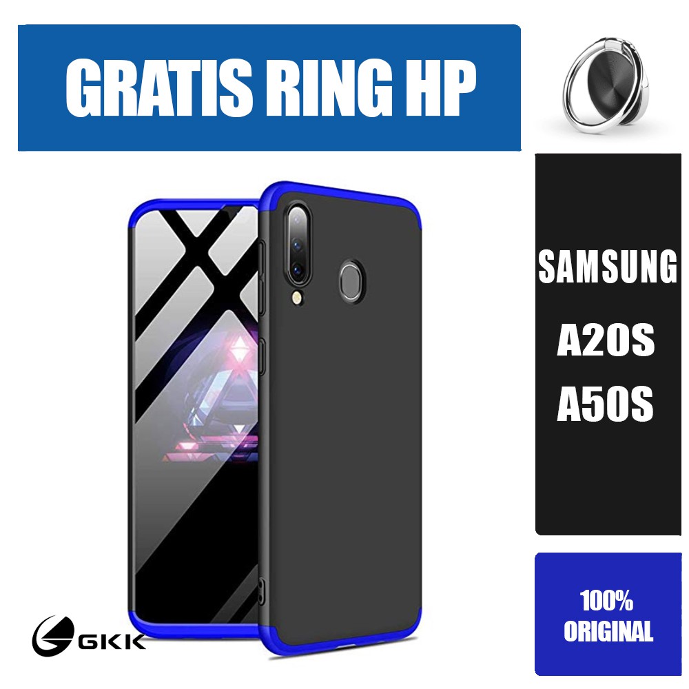 GKK Samsung Galaxy A20s A50s Armor 360 Full Cover Baby Skin Hard Case