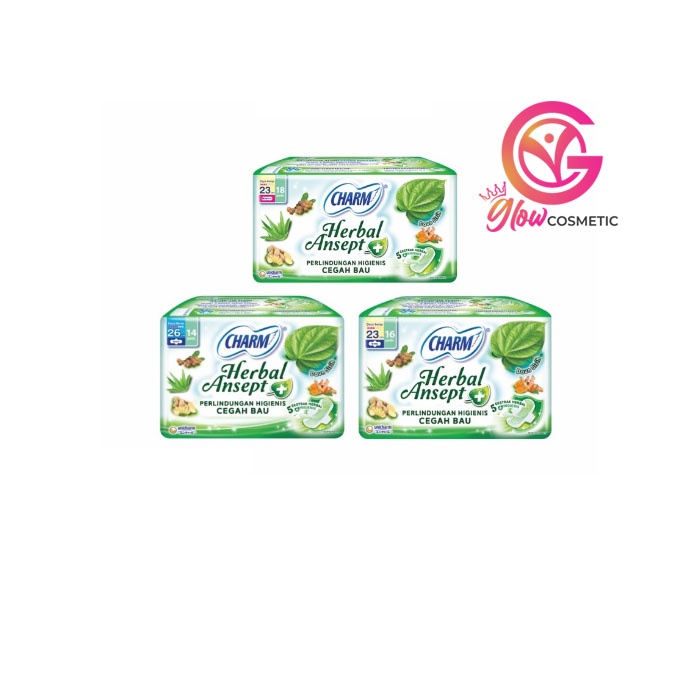 CHARM HERBAL PEMBALUT ANTISEPTIC