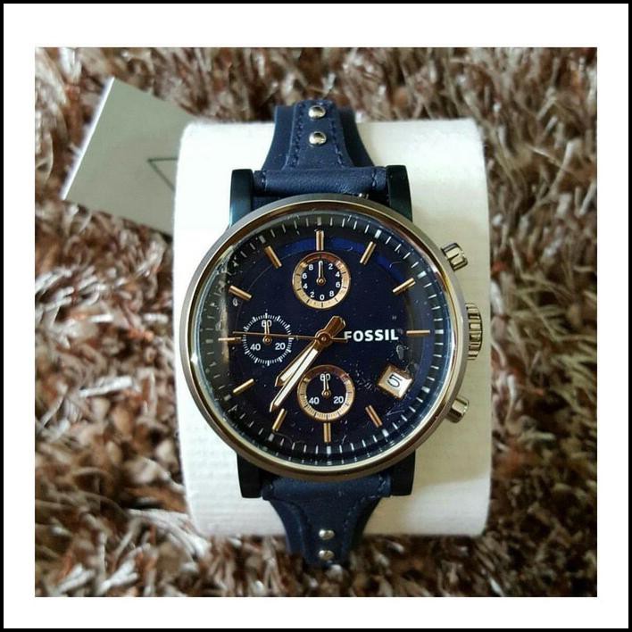 Jam Tangan Wanita Merk Fossil Es 4113 / Es4113 Original Free Yes