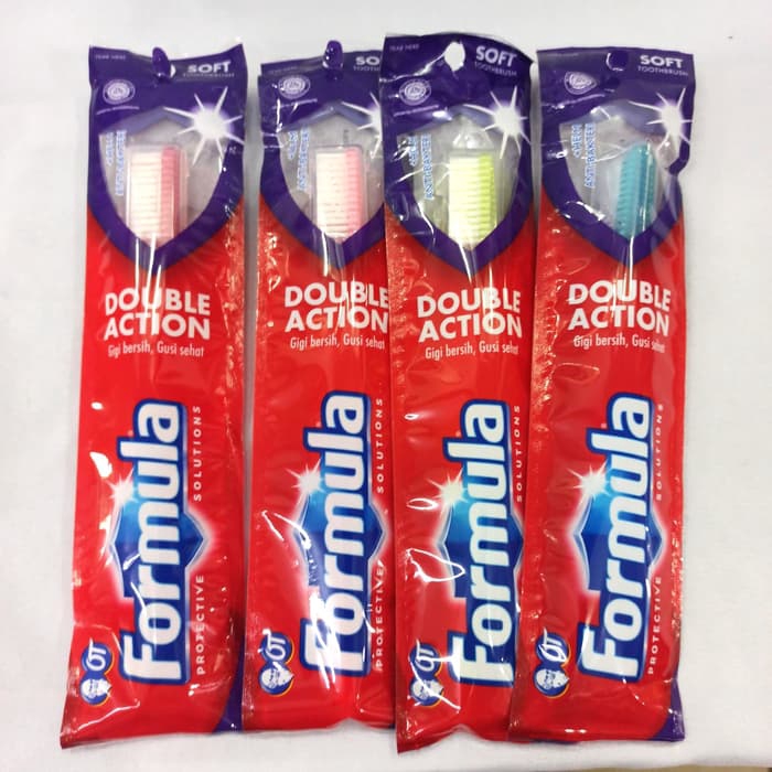 Sikat Gigi Formula Double Action