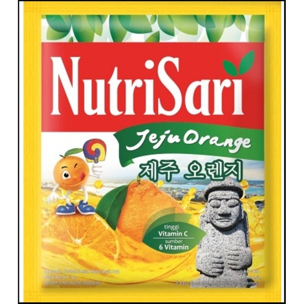 

NutriSari Jeju Orange 11 gr / 1 bag isi 40 pcs