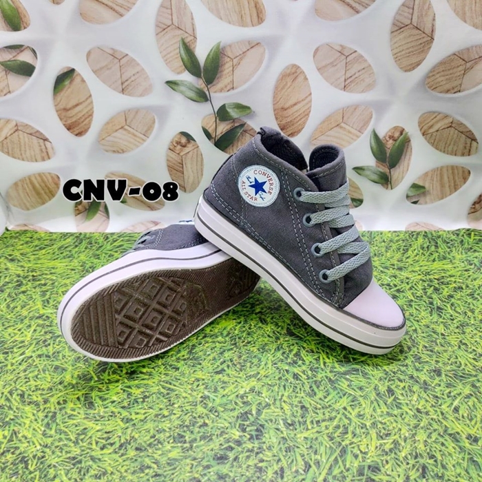 Sepatu Converse Anak With Zipper - Sepatu Anak Dengan Resleting / Sepatu Anak Promo Murah