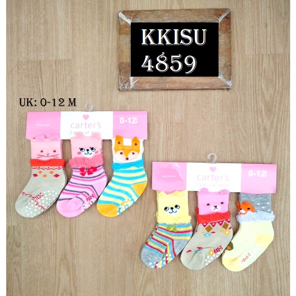 Carterlove Kaos Kaki Baby 3 Pcs (CRT-KKAS /KKBM)