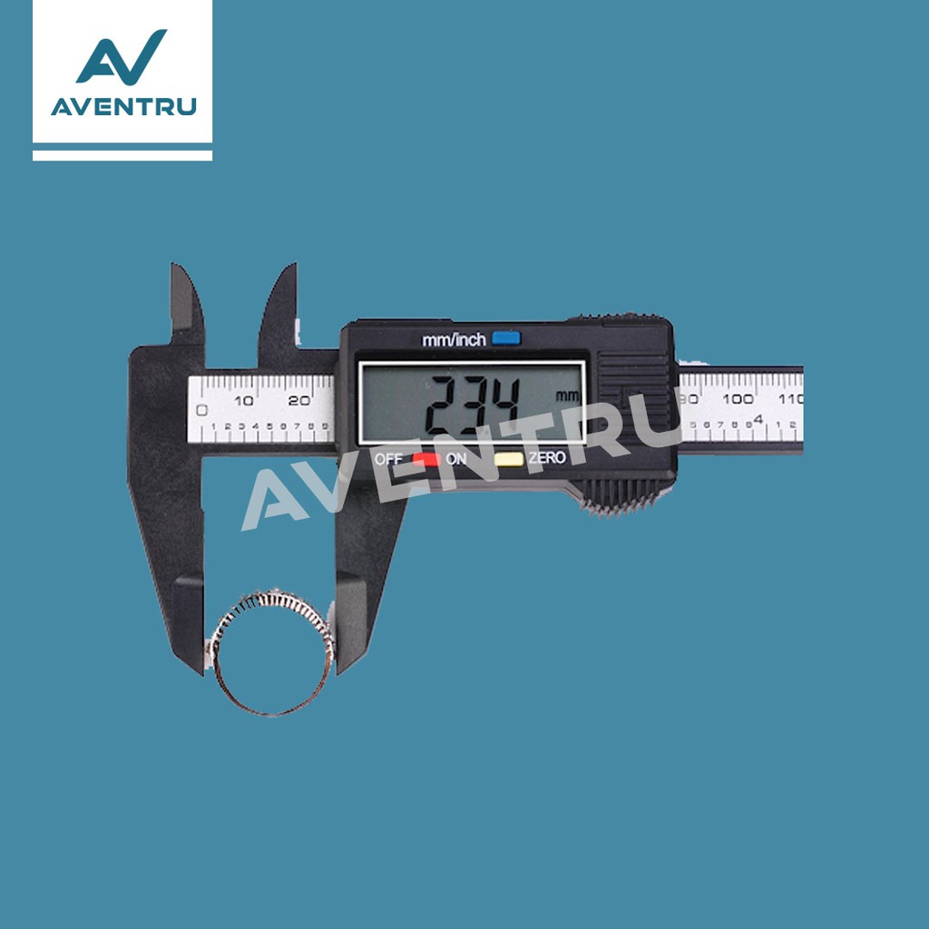 Jangka Sorong Sketmat Sigmat Digital Vernier Caliper / Kaliper 150mm - Free Battery