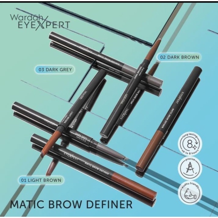 Wardah eyexpert matic brow definer