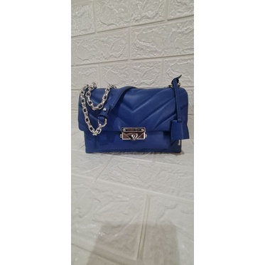 Preloved MK Cece Medium Warna Saphire