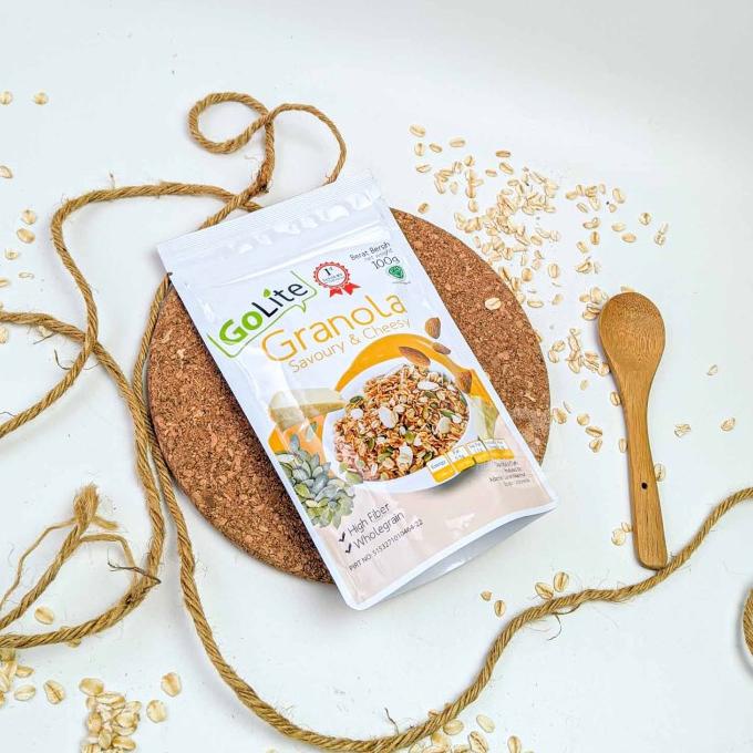 

GoLite Granola Savory & Cheesy 100 Gr