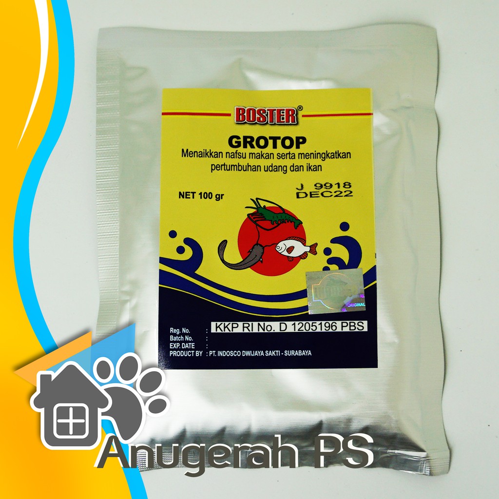 Boster Grotop Vitamin Ikan
