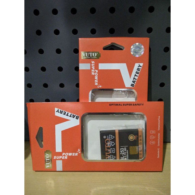 Baterai Lenovo BL-253 Double Power. Baterai Double Power VUTO.