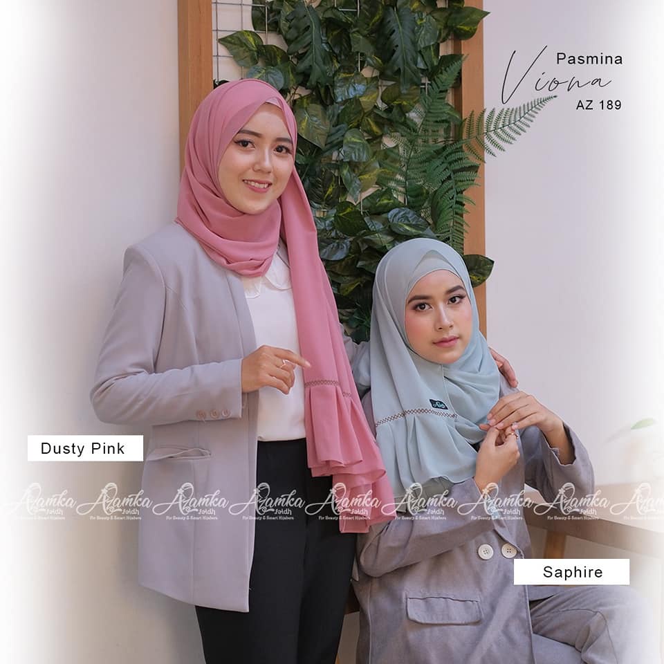 Pasmina Viona by Azamka hijab / Pashmina / jilbab / kerudung