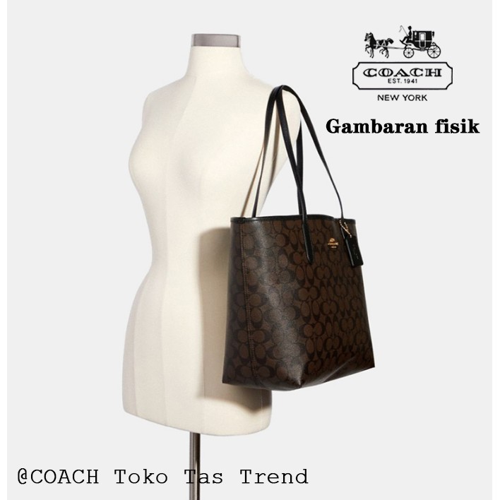 Sale !! Tas bahu wanita COACH tas tangan kapasitas besar asli 58292