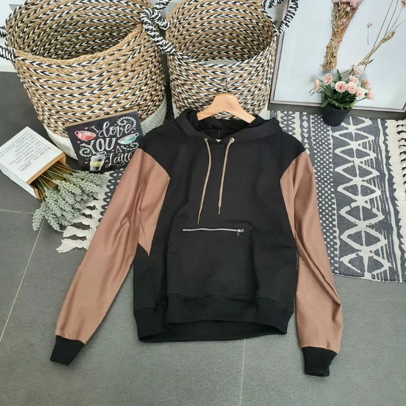 hodie alya zipper