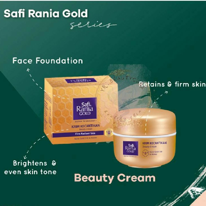 Safi Malaysia | Safi rania gold beauty cream | Beauty Cream Youth Gold | krim kecantikan