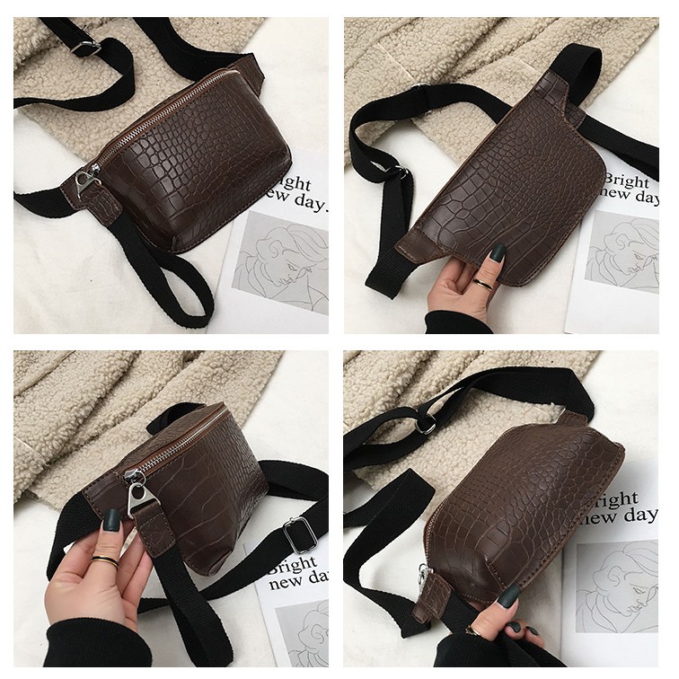 GT 1649 RISCE TAS WAISTBAG IMPORT WANITA CEWEK PEREMPUAN JAKARTA BATAM 26 x 6 x 14