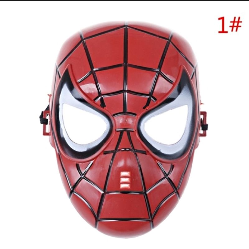 Topeng Avengers_Topeng IRON MAN_Topeng SPIDERMAN_Topeng super hero_mainan anak