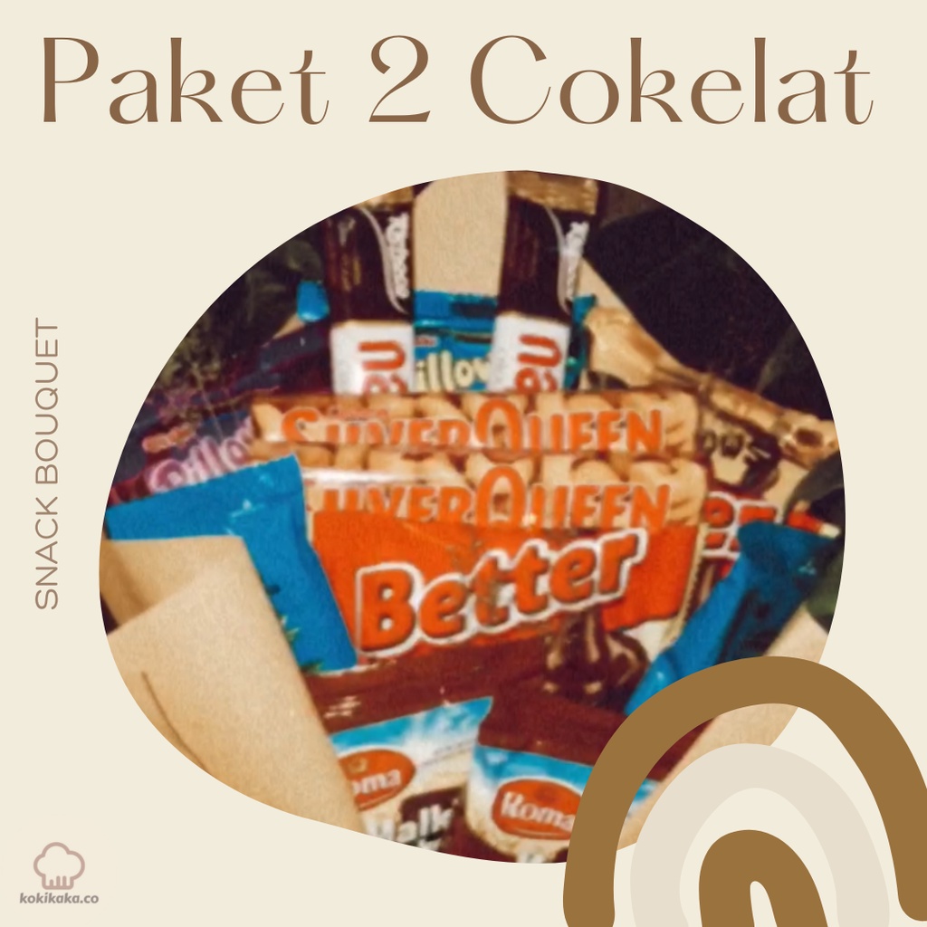 

SNACK BOUQUET MURAH // PAKET 2 COKELAT