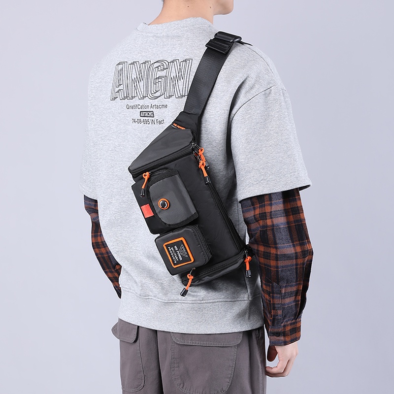 HAOSHUAI 5601 Tas Selempang Pria Waistbag Pria Waterproof WATCHKITE WKOS