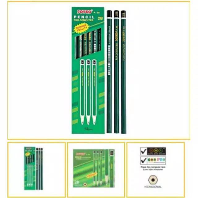 

Murah pensil 2b joyko p-88 isi 12 pcs