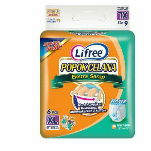 Lifree Popok Celana Extra 6'S Extralarge