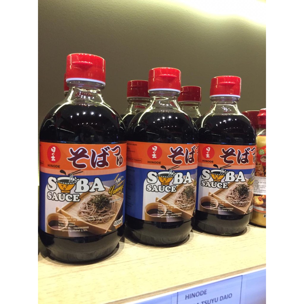 

Hinode Shoba Shoyu - Saus Soba 400ml