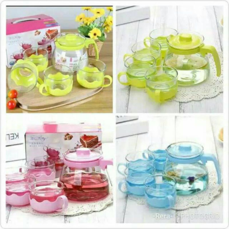 Tea pot 5in1 termurah